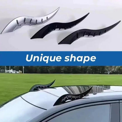 Arc Light Speed-Shaped Flow-Around Fins – New Dragon Horn-Shaped Exterior Car Decor