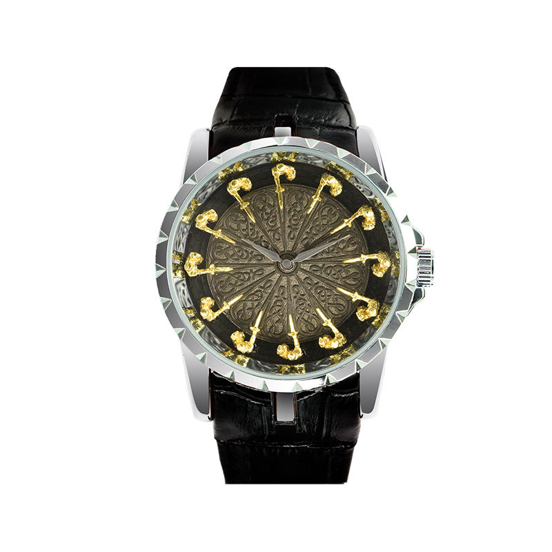 12 Knights Waterproof Vintage Wristwatch