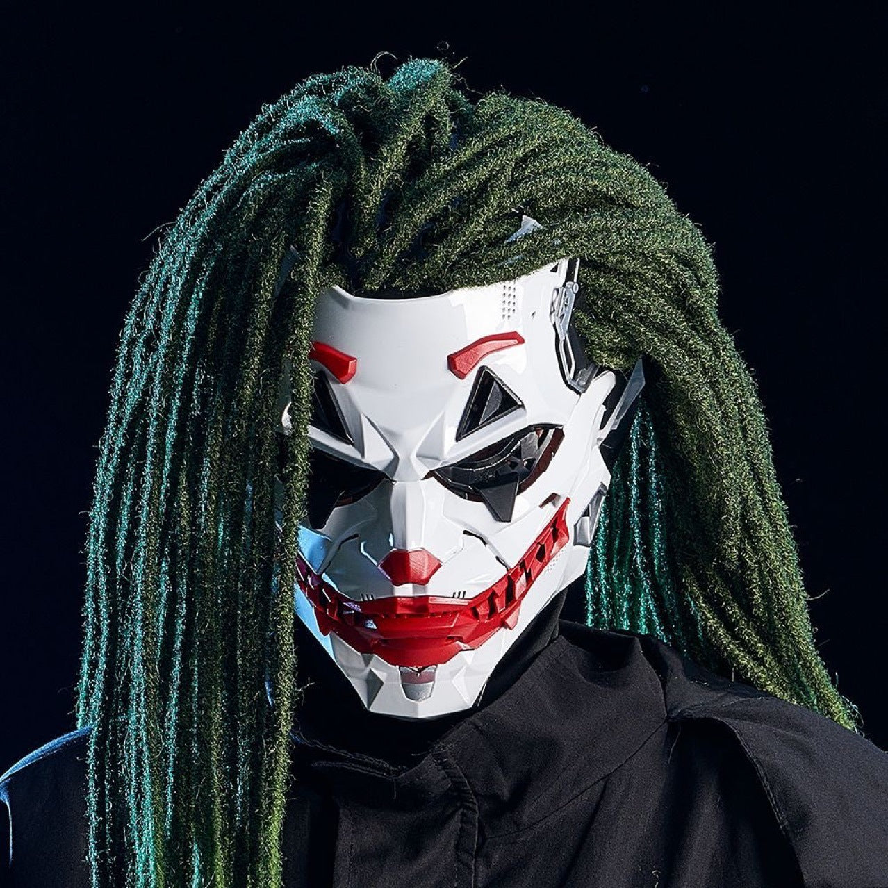 Clown Mask with Dreadlocks