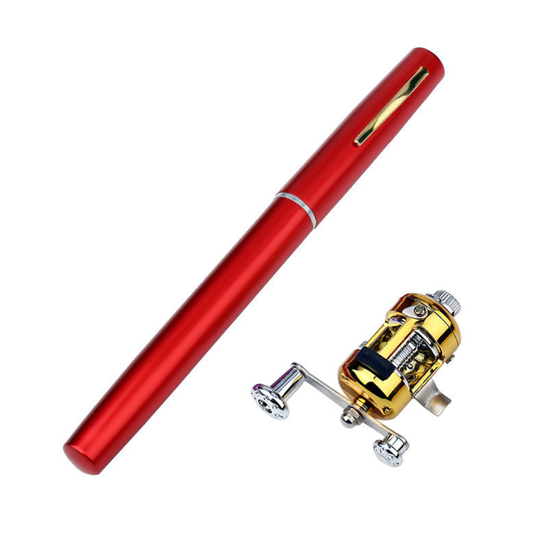 Aluminum Alloy Pen-Style Portable Fishing Rod