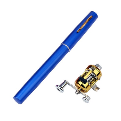 Aluminum Alloy Pen-Style Portable Fishing Rod