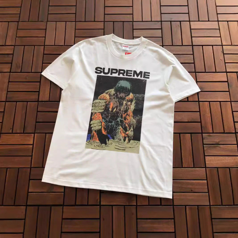 Custom-Printed "IAM'ok" 100% Cotton T-Shirt