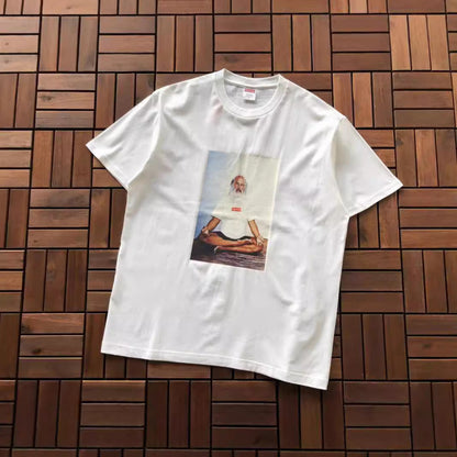 Custom-Printed "IAM'ok" 100% Cotton T-Shirt