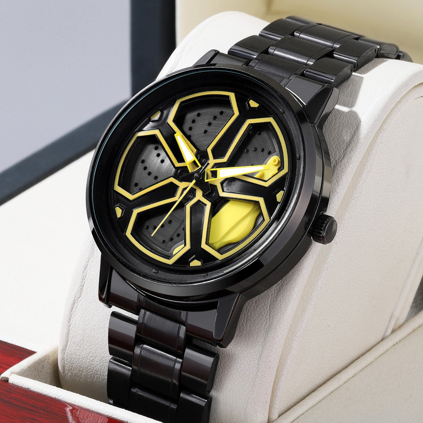 Sports Car Tire "Wheel of Fortune" Watch