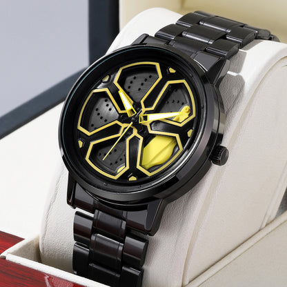 Sports Car Tire "Wheel of Fortune" Watch