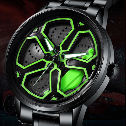 Sports Car Tire "Wheel of Fortune" Watch