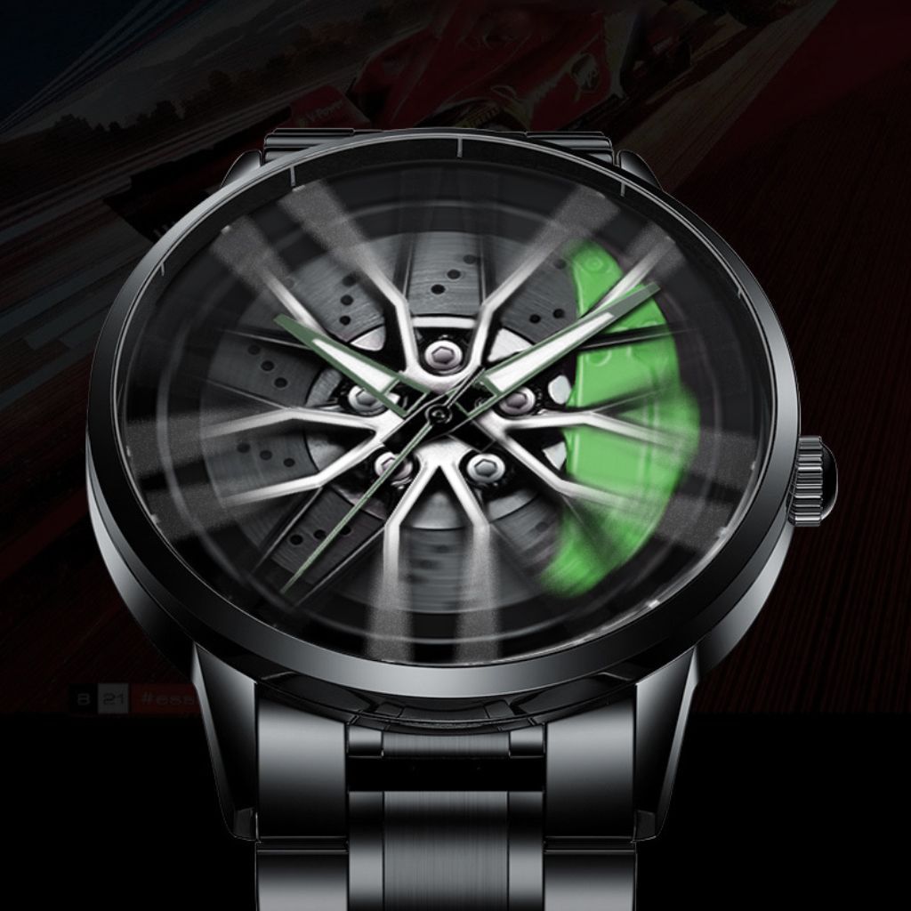 Sports Car Tire "Wheel of Fortune" Watch