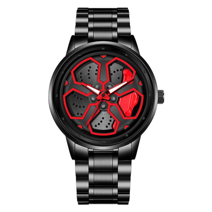 Sports Car Tire "Wheel of Fortune" Watch