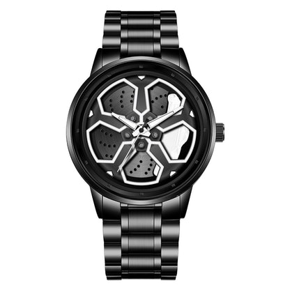 Sports Car Tire "Wheel of Fortune" Watch