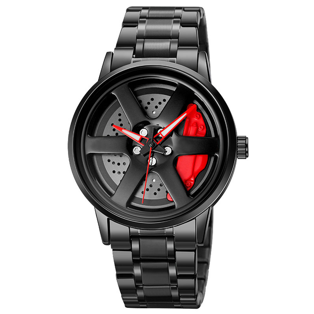 Sports Car Tire "Wheel of Fortune" Watch