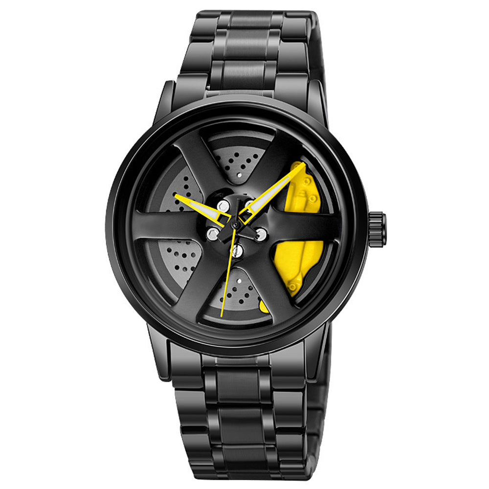 Sports Car Tire "Wheel of Fortune" Watch