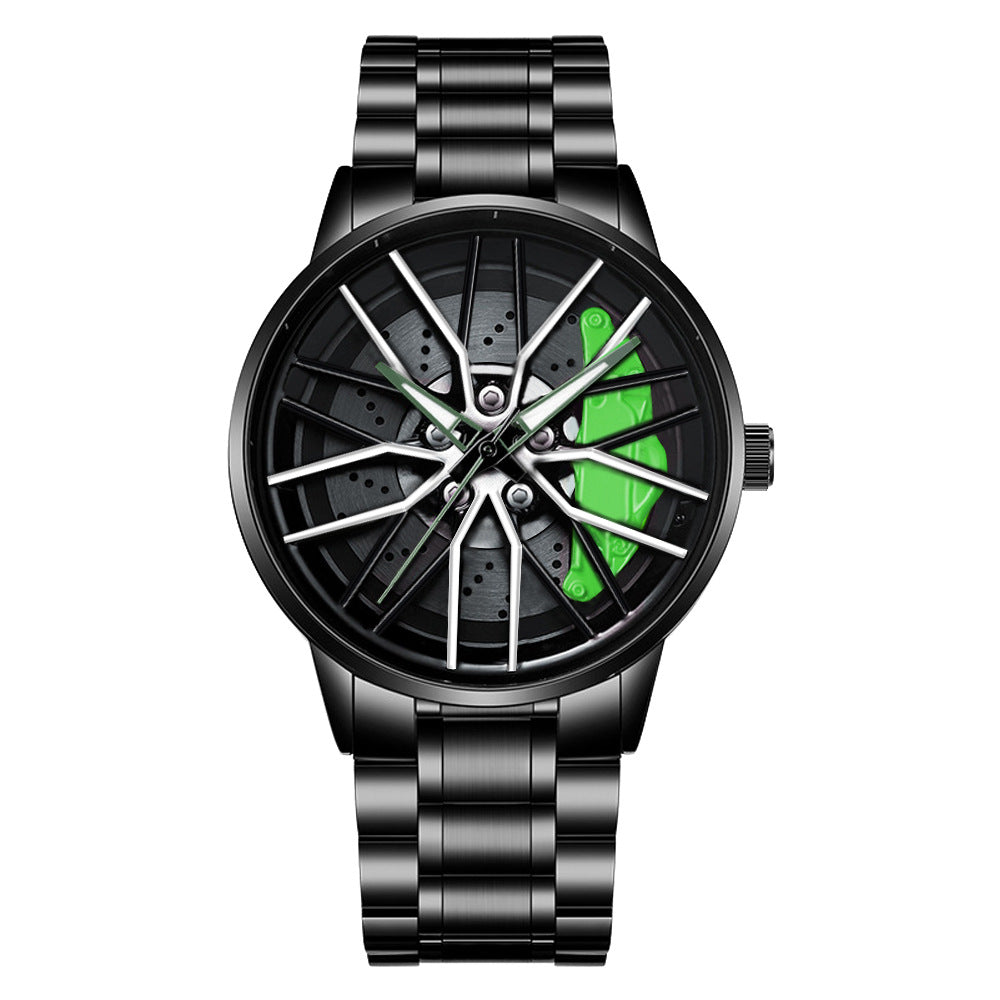 Sports Car Tire "Wheel of Fortune" Watch