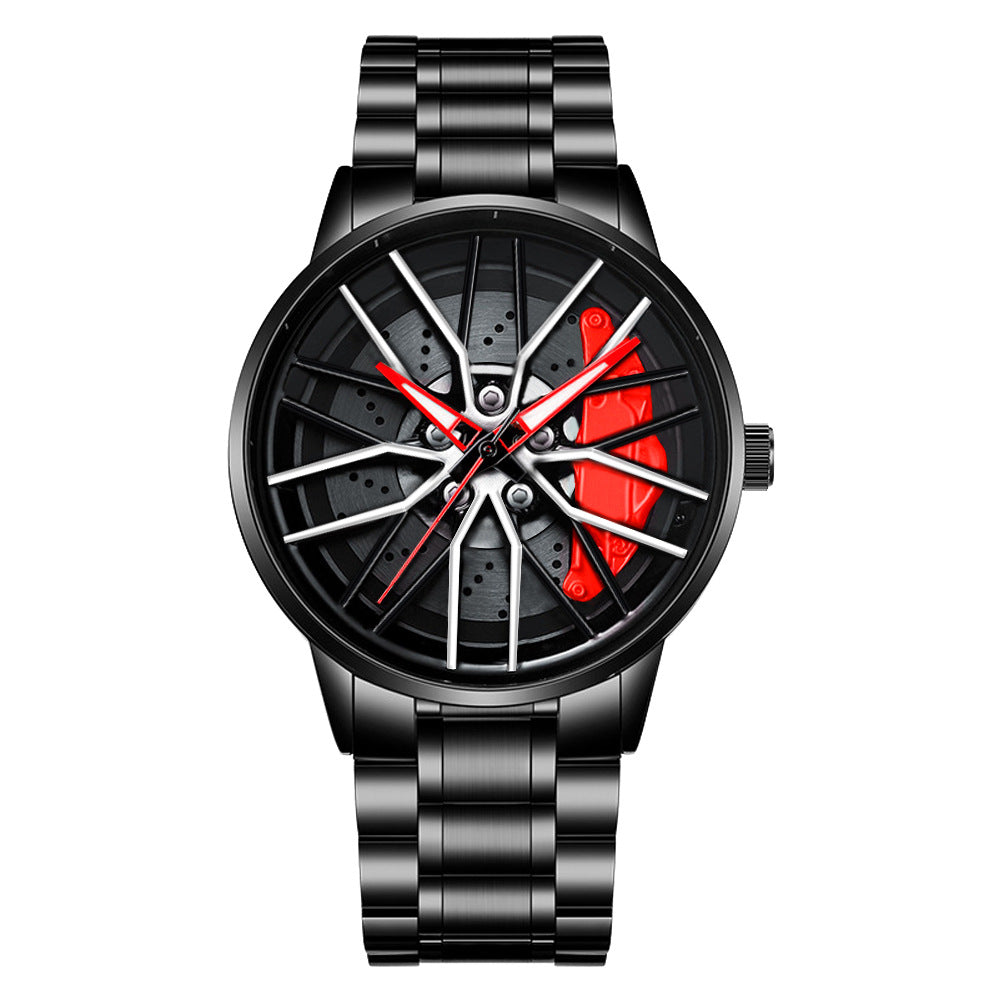 Sports Car Tire "Wheel of Fortune" Watch
