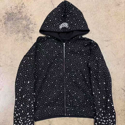 Stylish Streetwear Hooded Cardigan Jacket