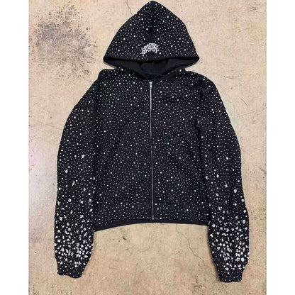 Stylish Streetwear Hooded Cardigan Jacket