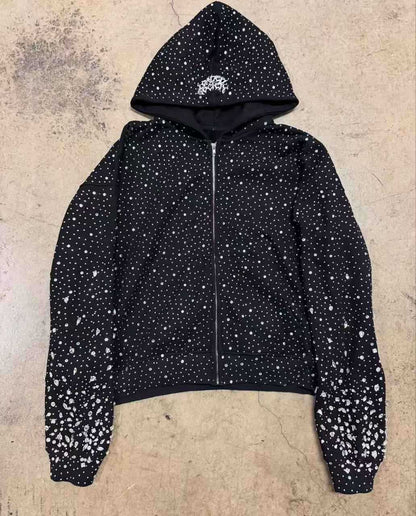 Stylish Streetwear Hooded Cardigan Jacket