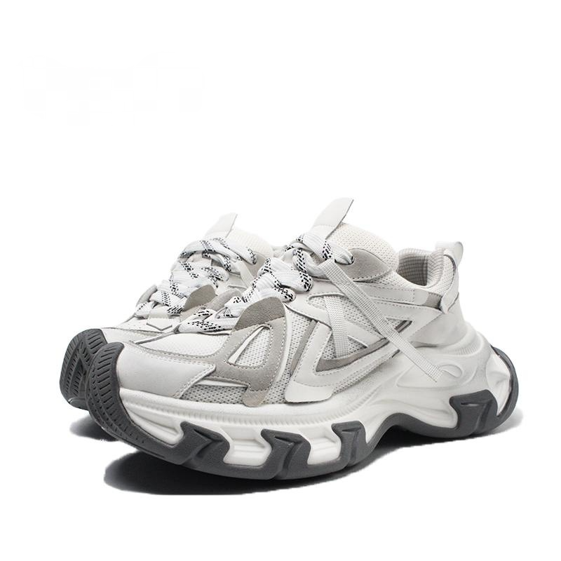 Men's Distressed Mesh Sports Shoes