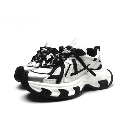 Men's Distressed Mesh Sports Shoes