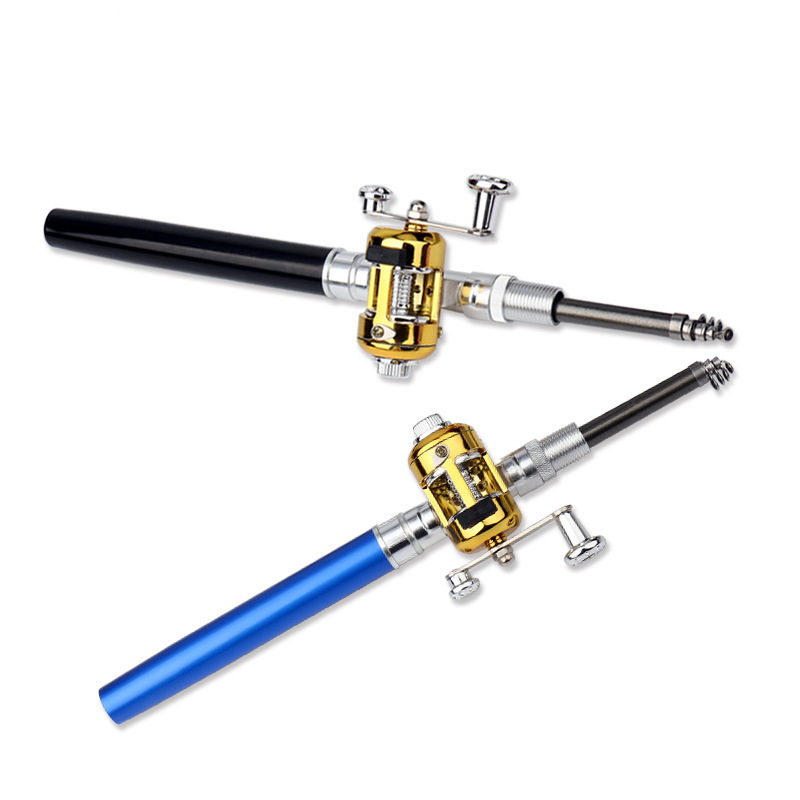 Aluminum Alloy Pen-Style Portable Fishing Rod