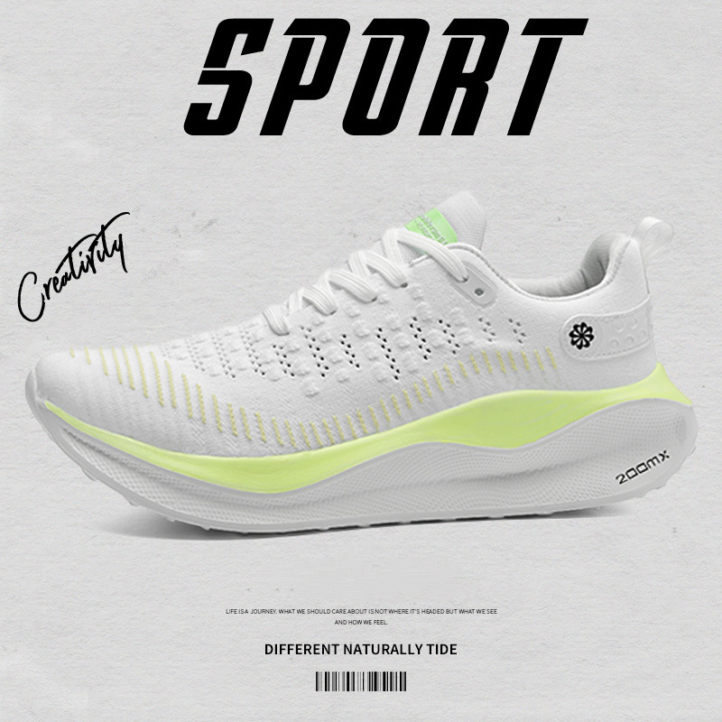 Men's Shock-Absorbing Tech Racing Running Shoes