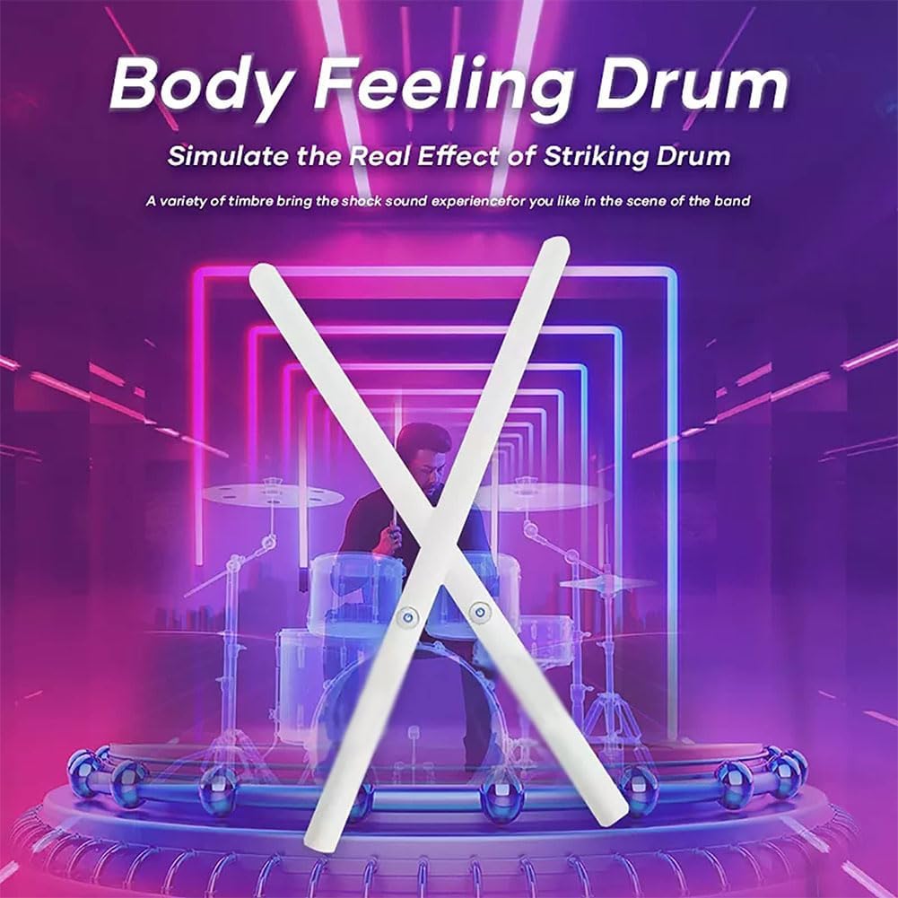 Portable Electronic Virtual Drumstick Set