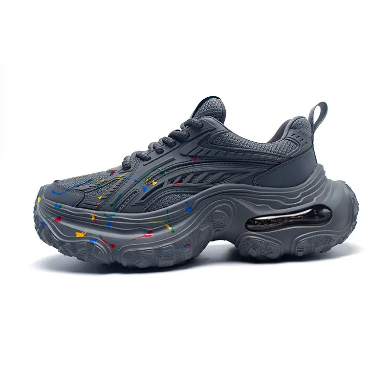 Men's Splatter-Paint Stylish Sneakers