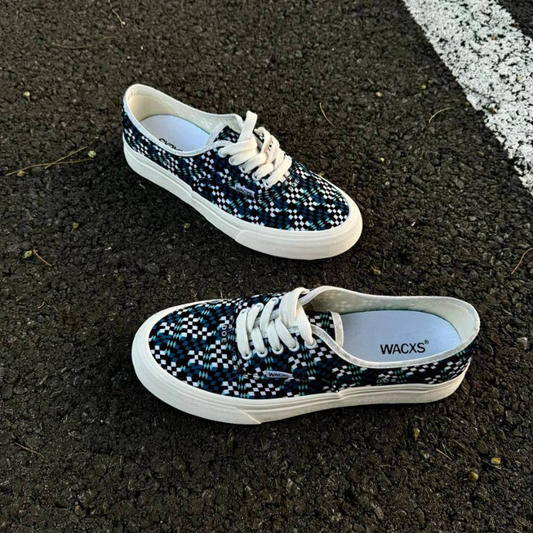 Men's Plaid Trendy Versatile Sneakers