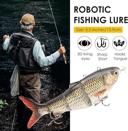 Auto-Swimming Propeller Electronic Fishing Bait