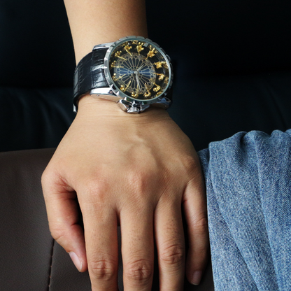 12 Knights Waterproof Vintage Wristwatch
