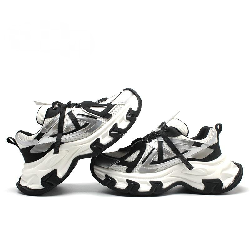 Men's Distressed Mesh Sports Shoes