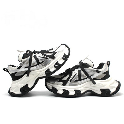 Men's Distressed Mesh Sports Shoes