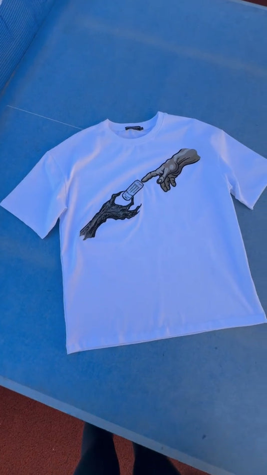 Heavyweight Cotton Custom Short-Sleeve Top with Optional Patterns