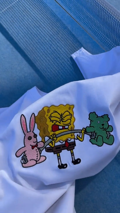 Heavyweight Cotton Custom Short-Sleeve Top with Optional Patterns