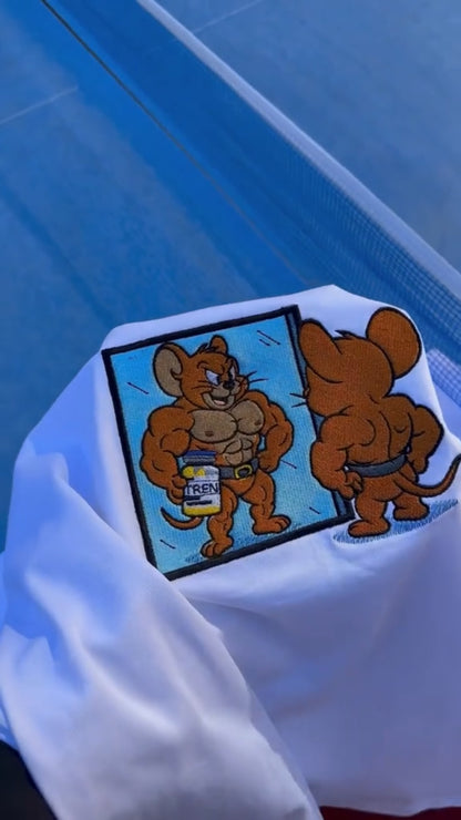 Heavyweight Cotton Custom Short-Sleeve Top with Optional Patterns