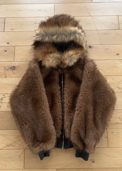 Reversible Fur/Leather Jacket