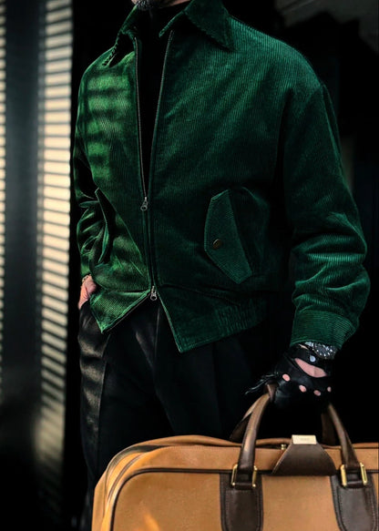 Men's Corduroy Dopamine Collared Jacket