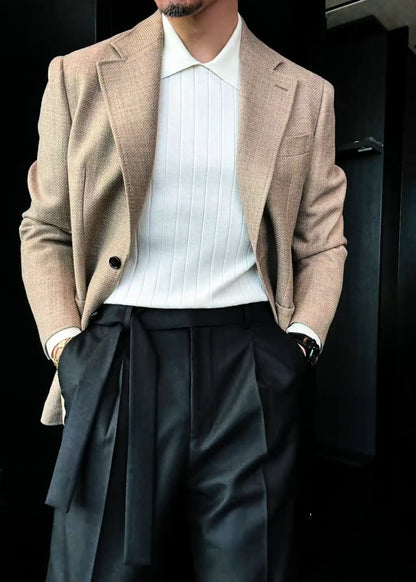 Men’s Premium Tailored Linen Blazer