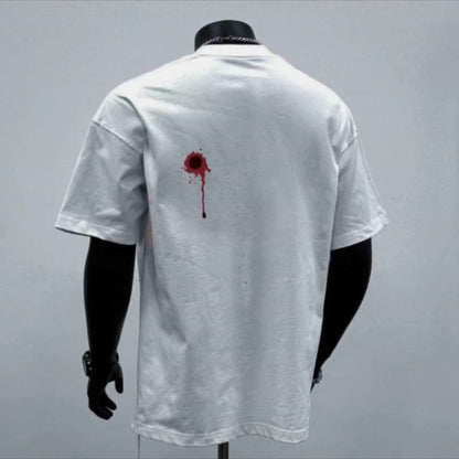 Custom-Printed "IAM'ok" 100% Cotton T-Shirt