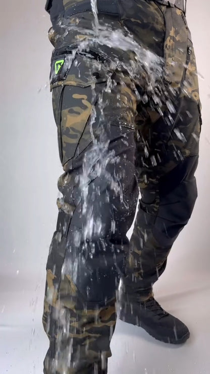 Men's Outdoor Multi-Functional Camo Tactical Pants