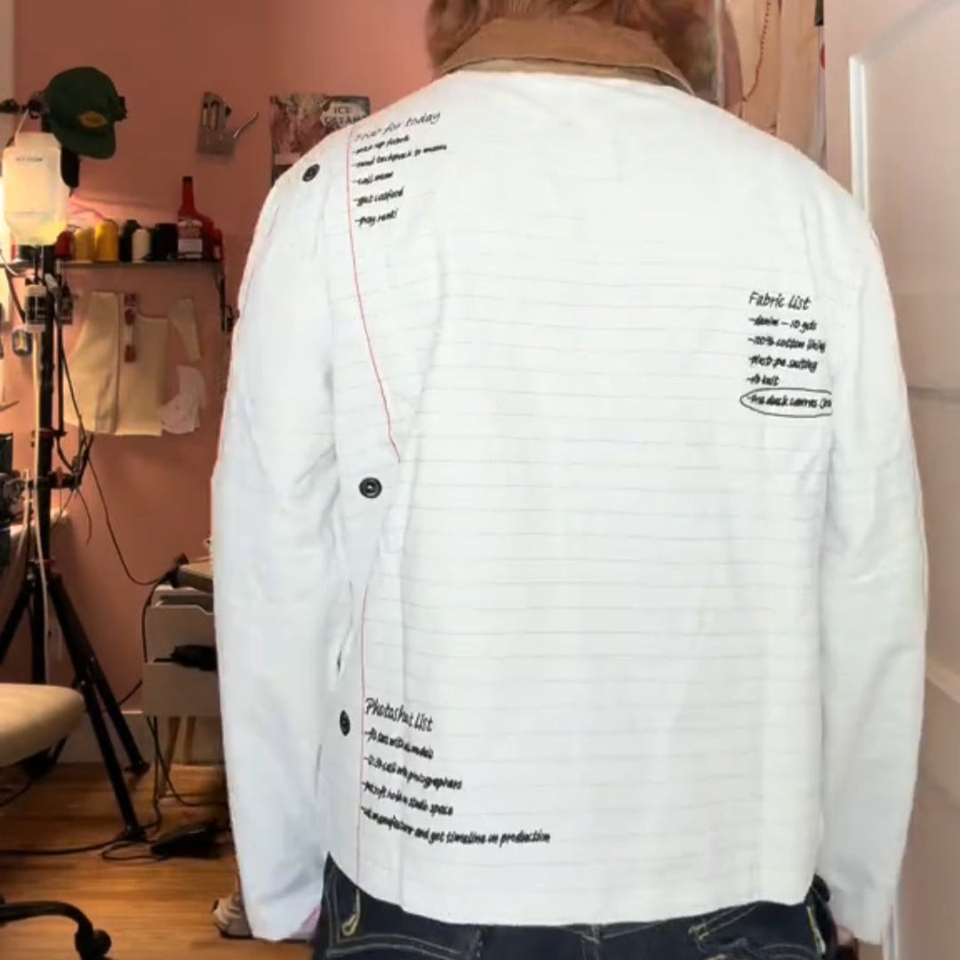 Stylish Fabric-Covered Diary Cover