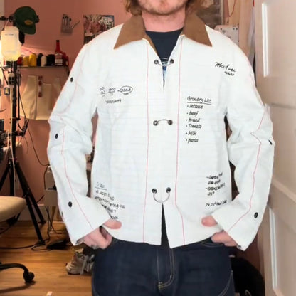 Stylish Fabric-Covered Diary Cover