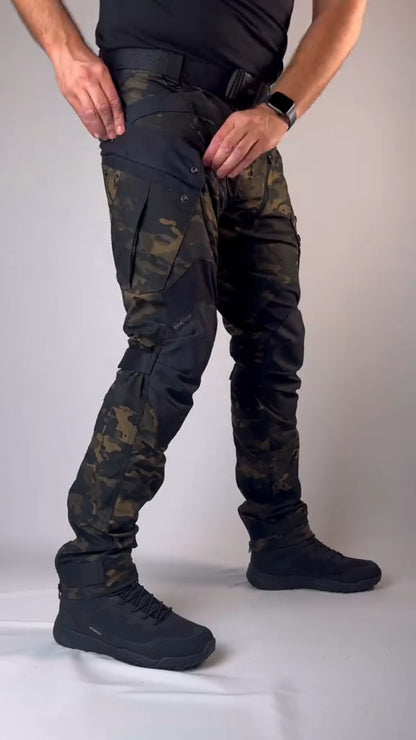 Men's Outdoor Multi-Functional Camo Tactical Pants