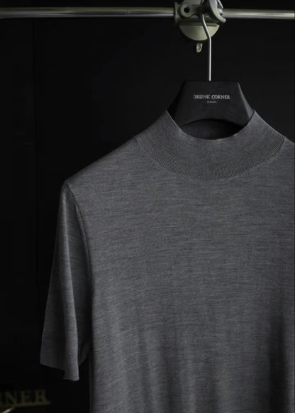 Men's Versatile Multi-Color Slim-Fit Wool Sweater