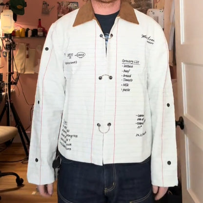 Stylish Fabric-Covered Diary Cover