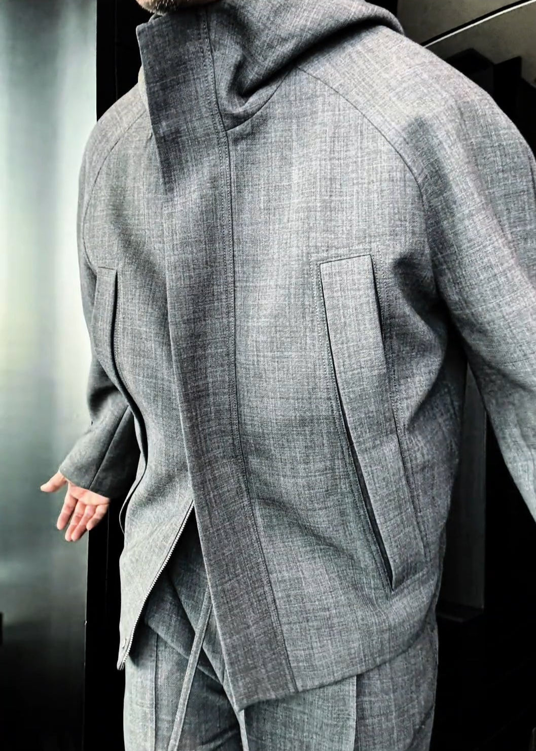 Men’s Multi-Pocket Designer-Style Casual Suit Set