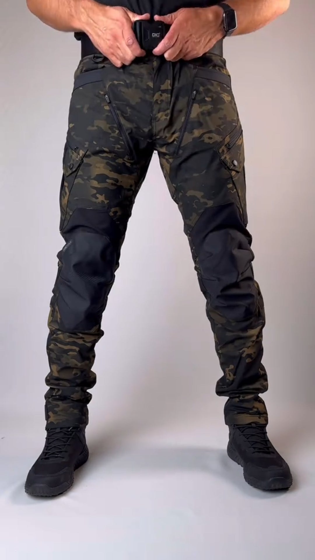 Men's Outdoor Multi-Functional Camo Tactical Pants