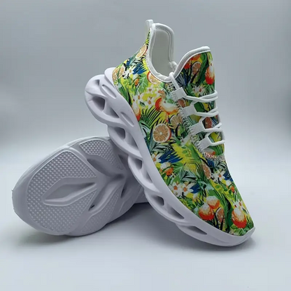 Fruit-patterned Lightweight Sports Running Shoes