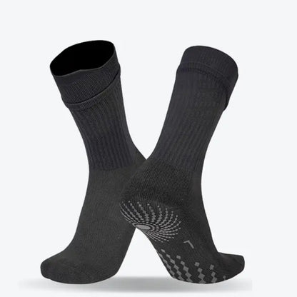 Running Socks with Full-Sole Anti-Slip Silicone Dots—Breathable Mesh Top