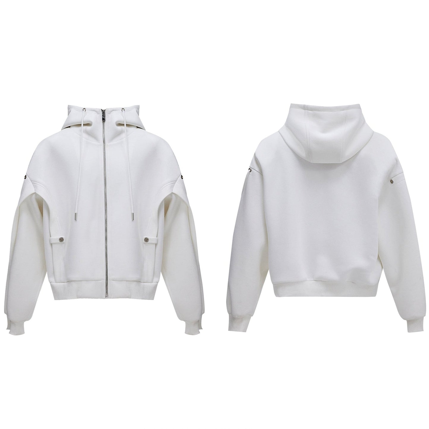 Men's Niche Design Casual Set with Drawstrings & Tie Straps