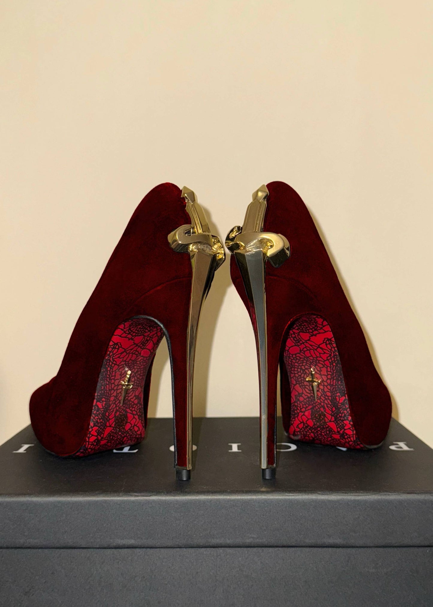 Women’s Genuine Leather Pointed-Toe Stiletto Heels